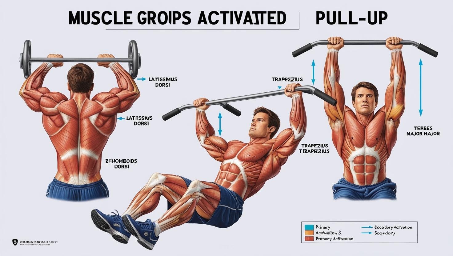 Muscles Worked During the Pullup