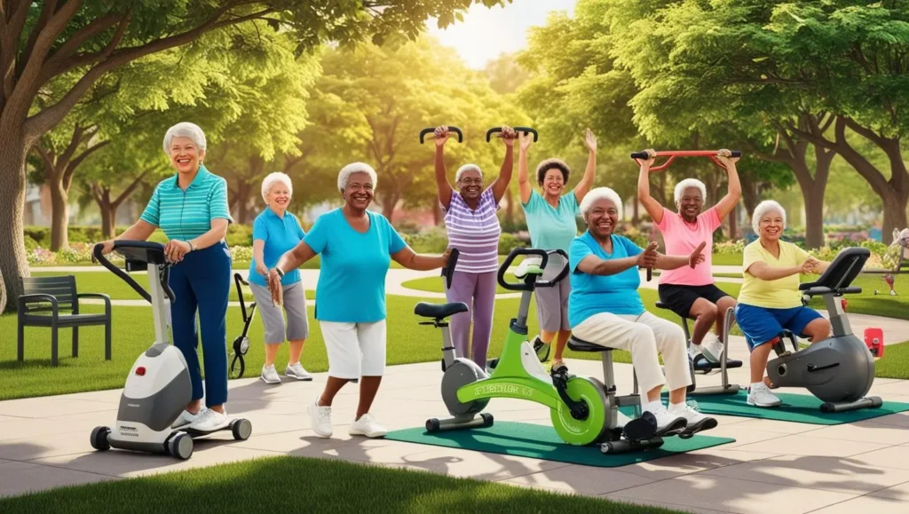 Benefits of Outdoor Exercise Equipment for Seniors