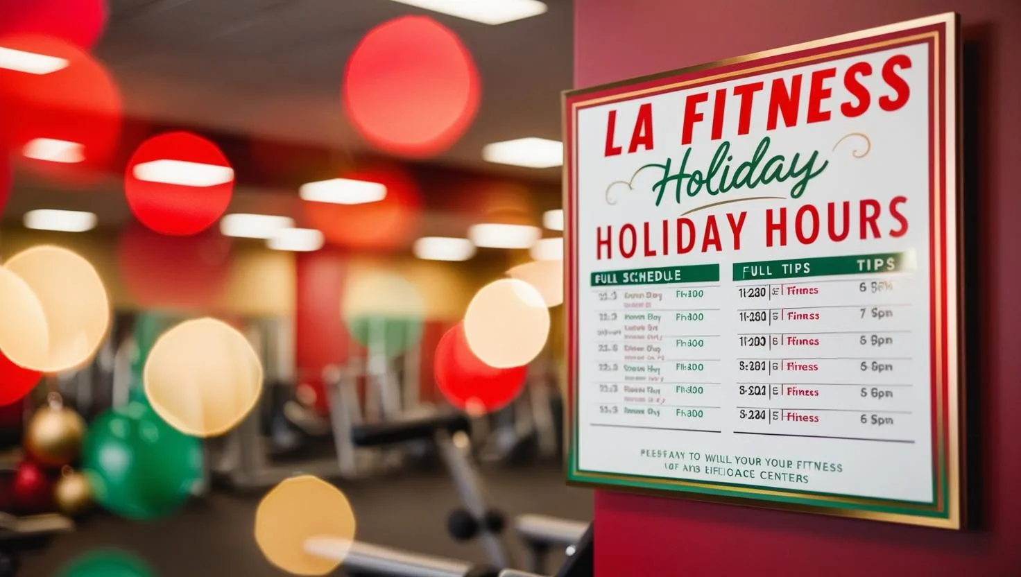 la fitness holiday hours 