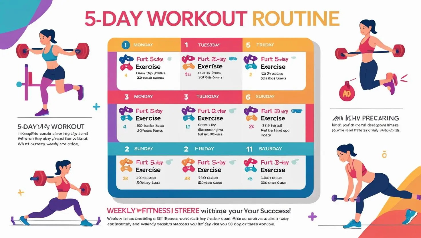 5 Day Workout Routine: Your Complete Guide to Weekly Fitness Success