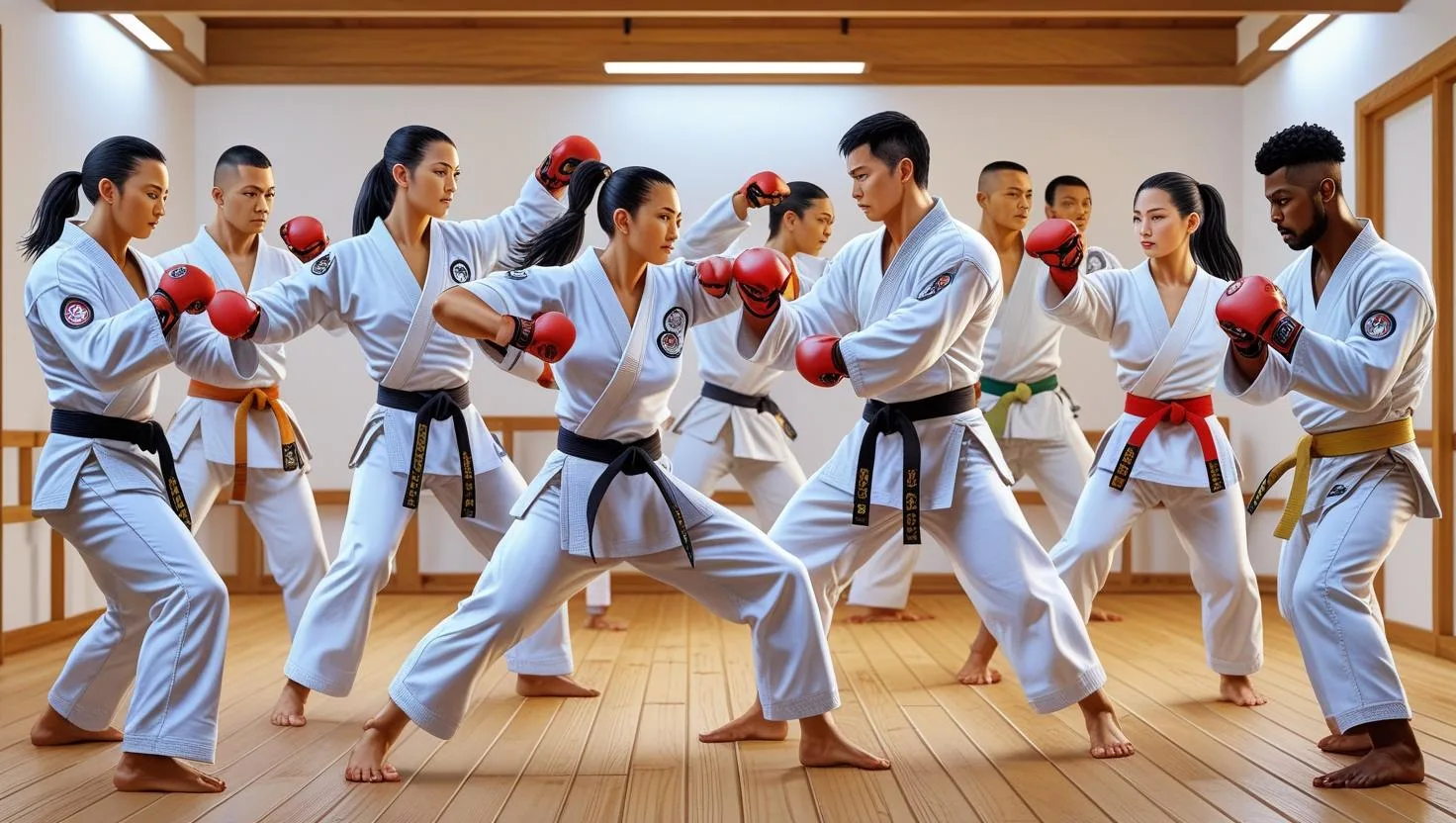 Advanced training techniques demonstration