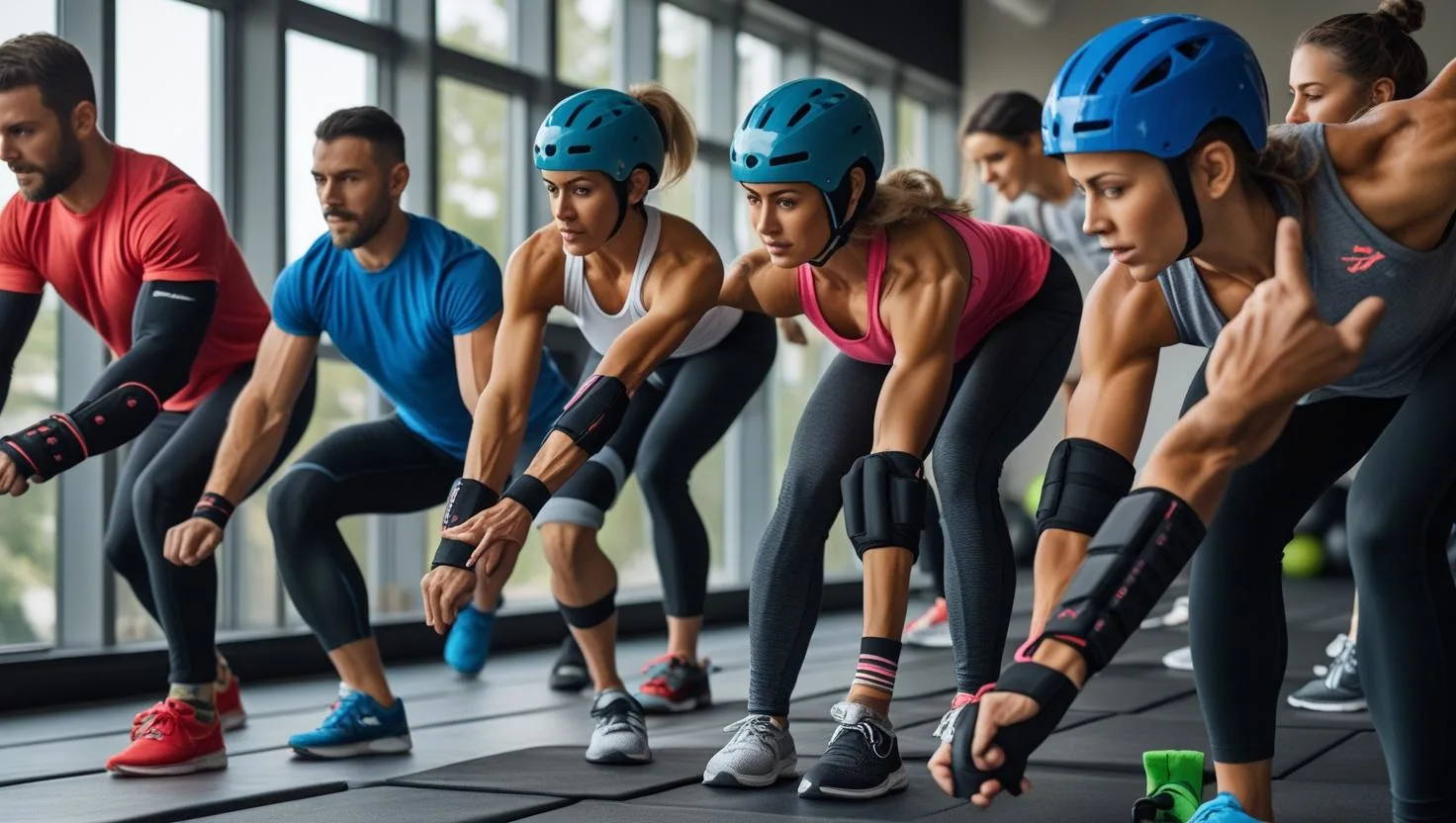 : Safety equipment and proper form demonstration