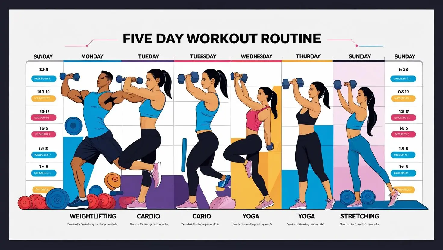 What is a 5 Day Workout Routine?