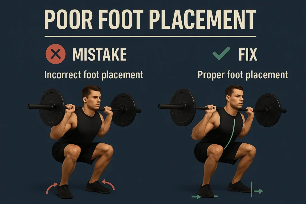 Poor Foot Placement