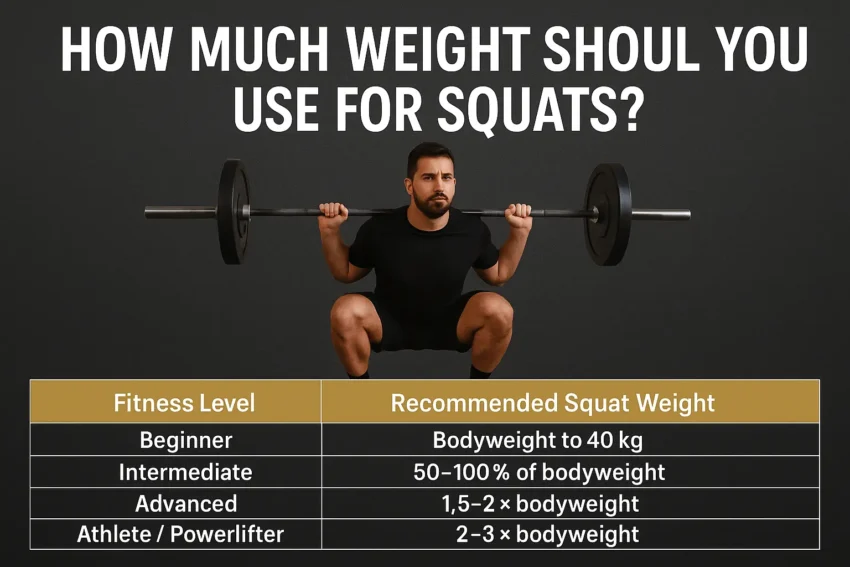 How Much Weight Should You Use for Squats?