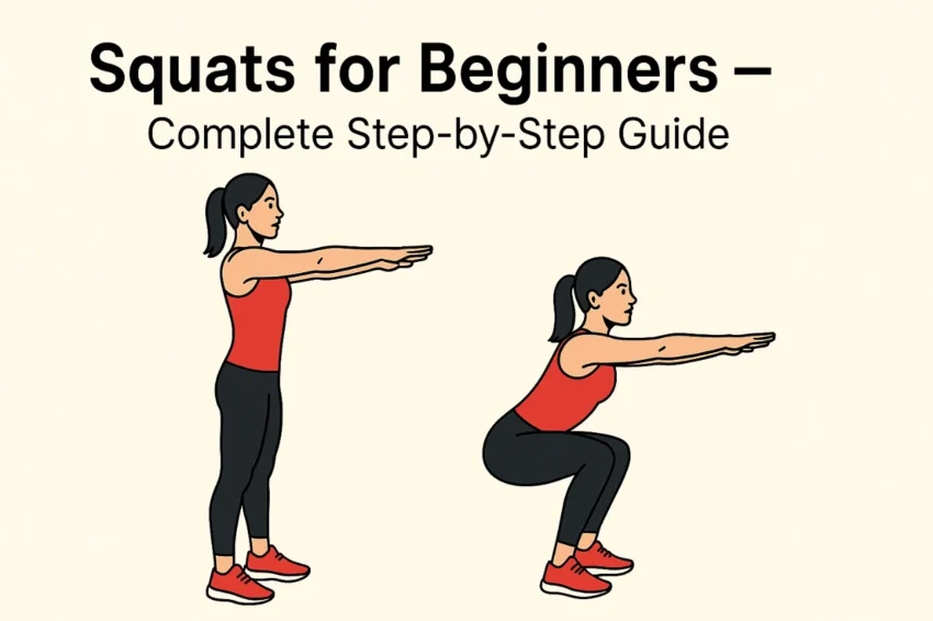squat begginers step by step