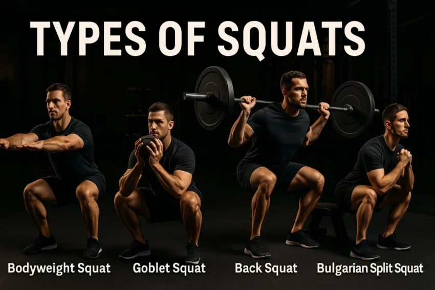 Types of Squats and When to Use Each